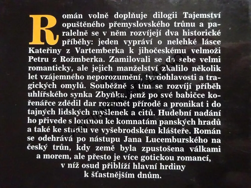 LÉČ PÁNA Z ROŽMBERKA, LUDMILA VAŇKOVÁ, **an