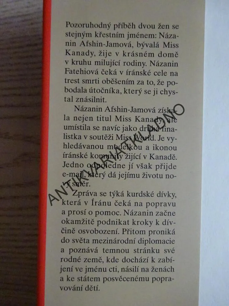 ODSOUZENÁ, NÁSAZIN AFSHIN-JAMOVÁ, SUSAN MCCLELLANDOVÁ, **an