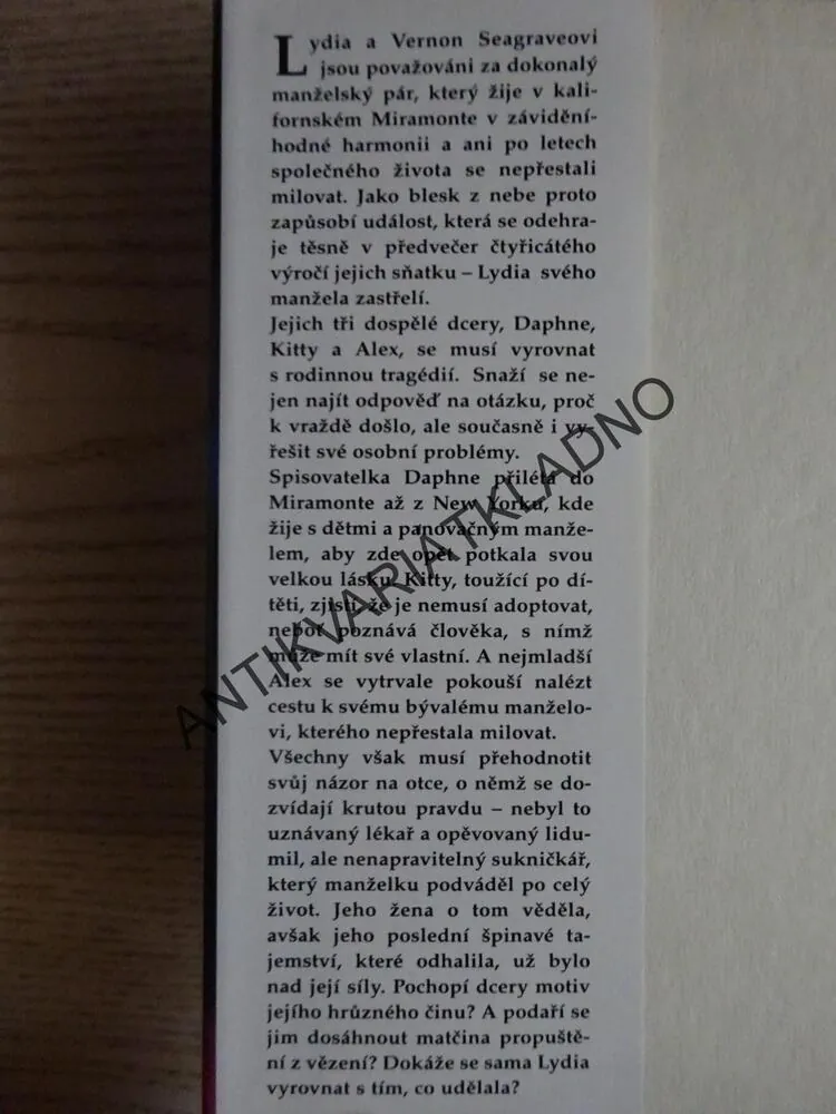 POSLEDNÍ KOUPEL, EILEEN GOUDGEOVÁ, **an