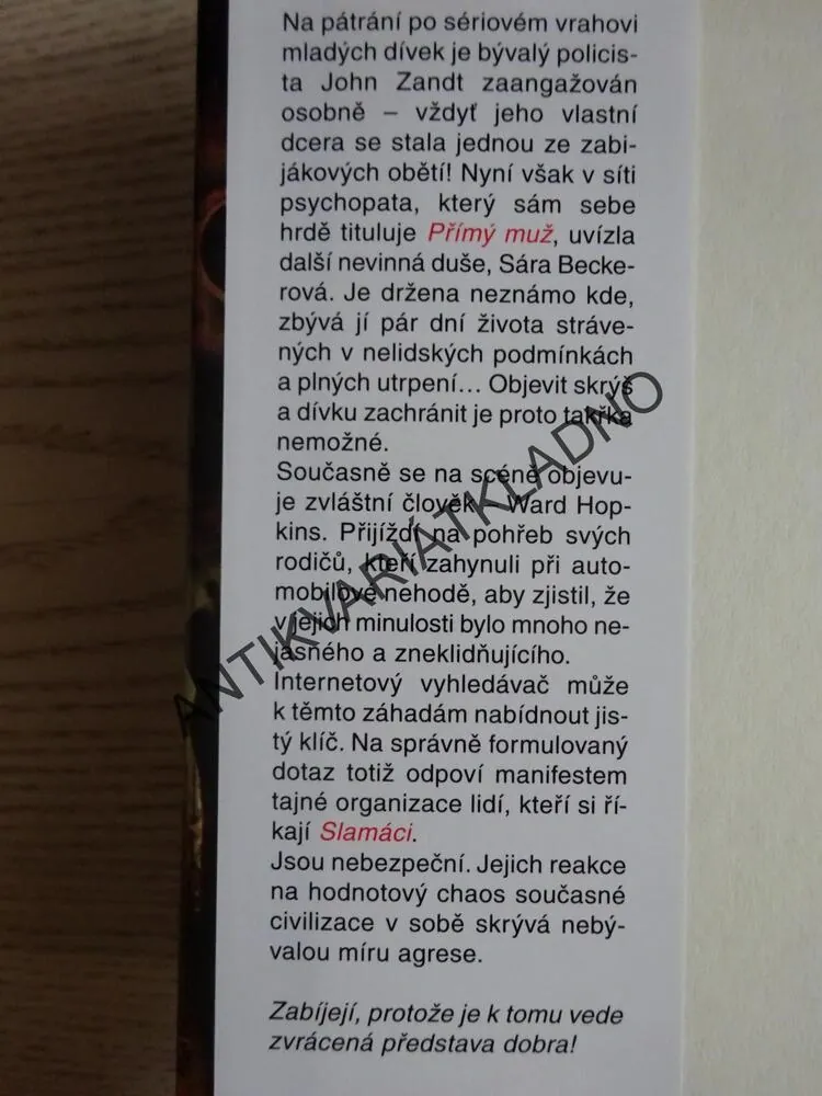 SLAMÁCI, MICHAEL MARSHALL, **an