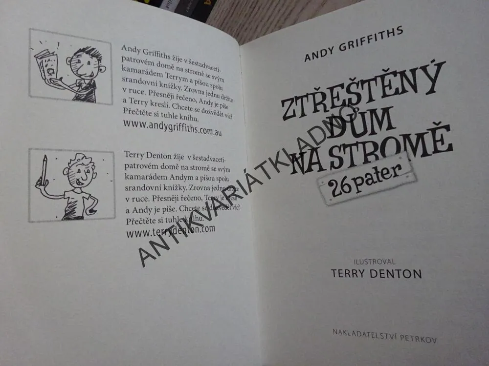 ZTŘEŠTĚNÝ DŮM NA STROMĚ, 26 PATER, ANDY GRIFFITHS, TERRY DENTON, **an