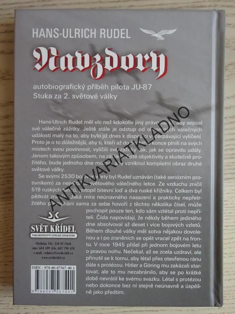 NAVZDORY!, HANS-ULRICH RUDEL, **an