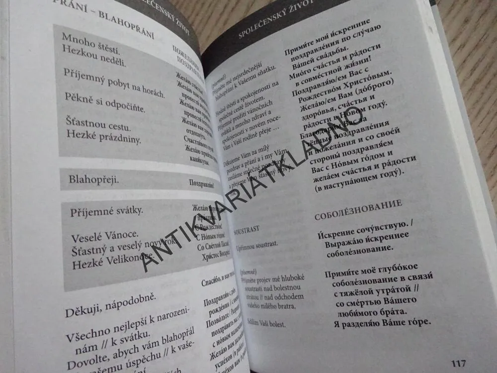 RUŠTINA IHNED K POUŽITÍ DO KAPSY, **an