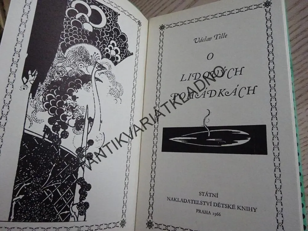 O LIDOVÝCH POHÁDKÁCH, VÁCLAV TILLE
