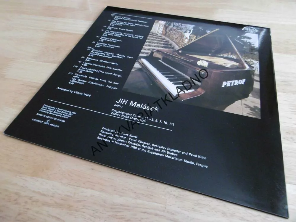 JIŘÍ MALÁSEK, NOSTALGICKÝ KLAVÍR, HYBŠ