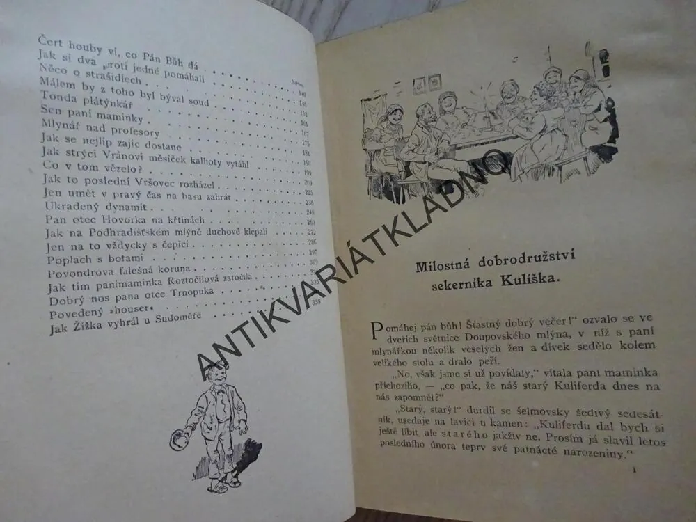 Z ČESKÝCH MLÝNŮ, KAREL TŮMA, **an
