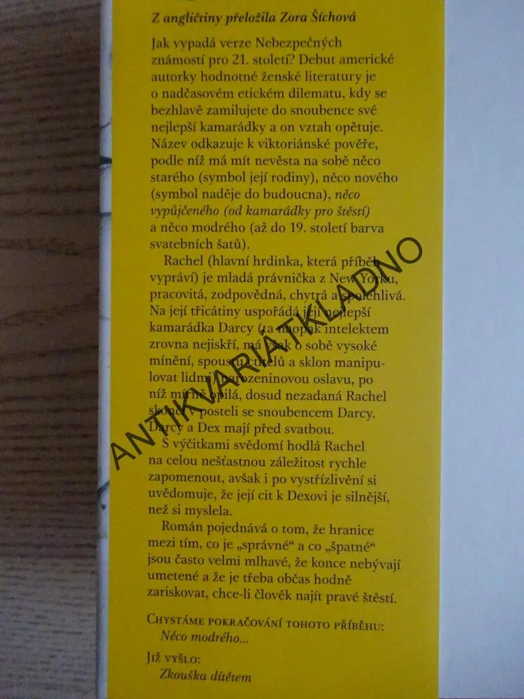 NĚCO VYPŮJČENÉHO, EMILY GIFFINOVÁ, **an