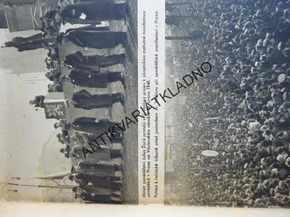 JEDNOTA ROLNÍKŮ A DĚLNÍKŮ ZVÍTĚZILA, 1948
