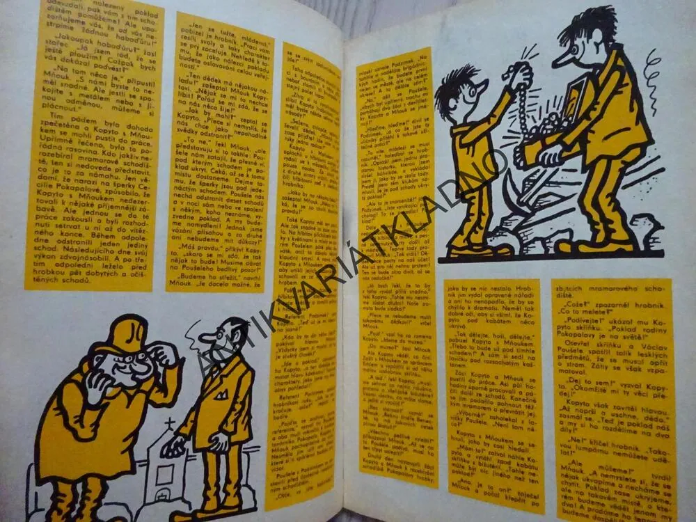 PIONÝR 10/1971, KOMIKS, NEPRAKTA, BURIAN