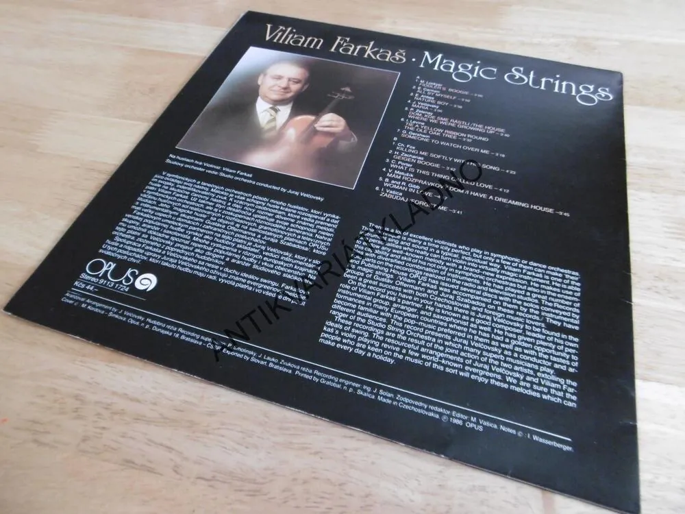 MAGIC STRINGS, VILIAM FARKAŠ, 