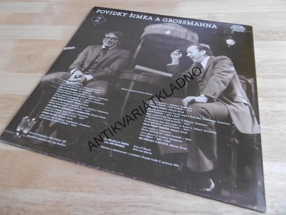 POVÍDKY ŠIMKA A GROSSMANNA 2., ŠIMEK, GROSSMANN