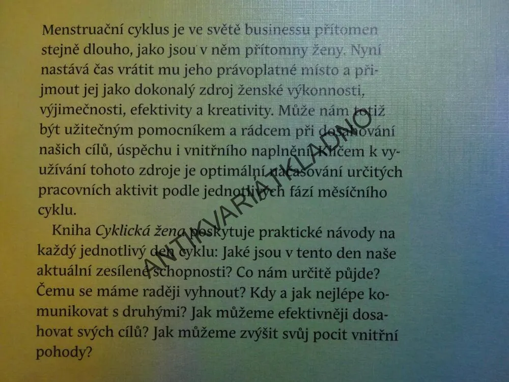 CYKLICKÁ ŽENA, MIRANDA GRAY