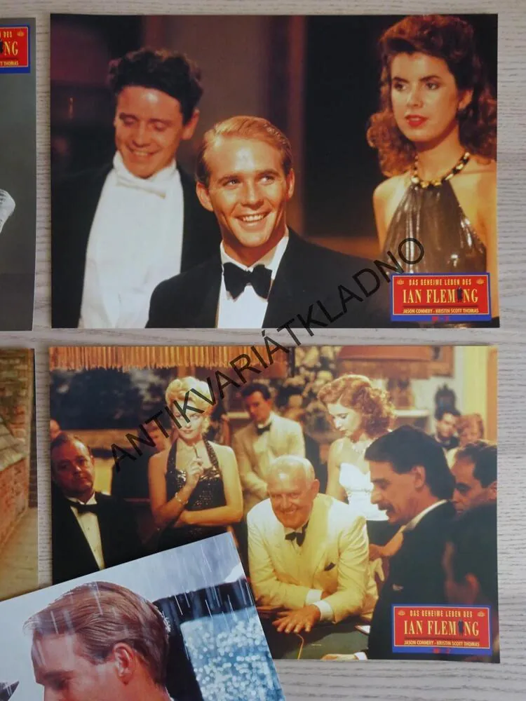 IAN FLEMING, JASON CONNERY, NĚMECKÁ FOTOSKA FILM USA, LOBBY