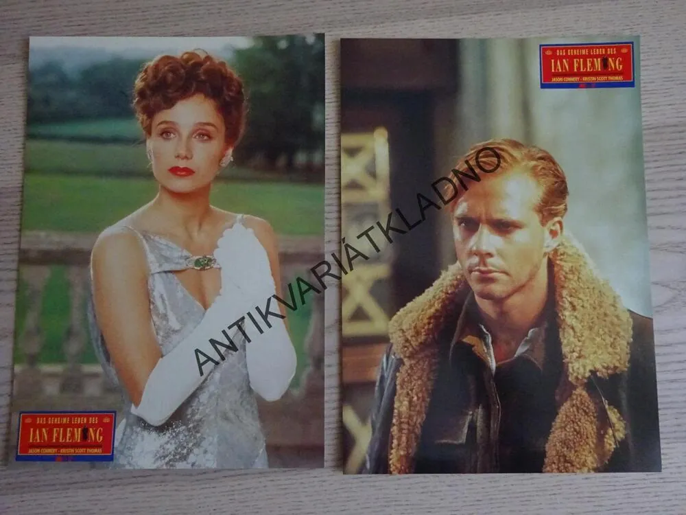 IAN FLEMING, JASON CONNERY, NĚMECKÁ FOTOSKA FILM USA, LOBBY