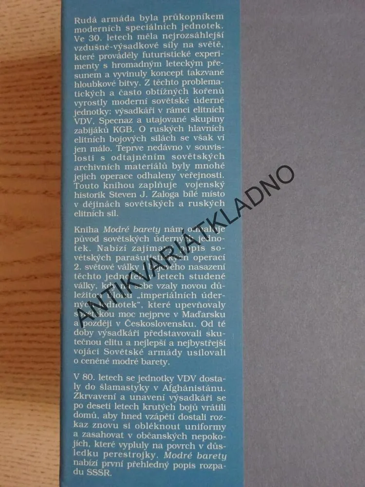 MODRÉ BARETY, STEVEN J. ZALOGA, **an