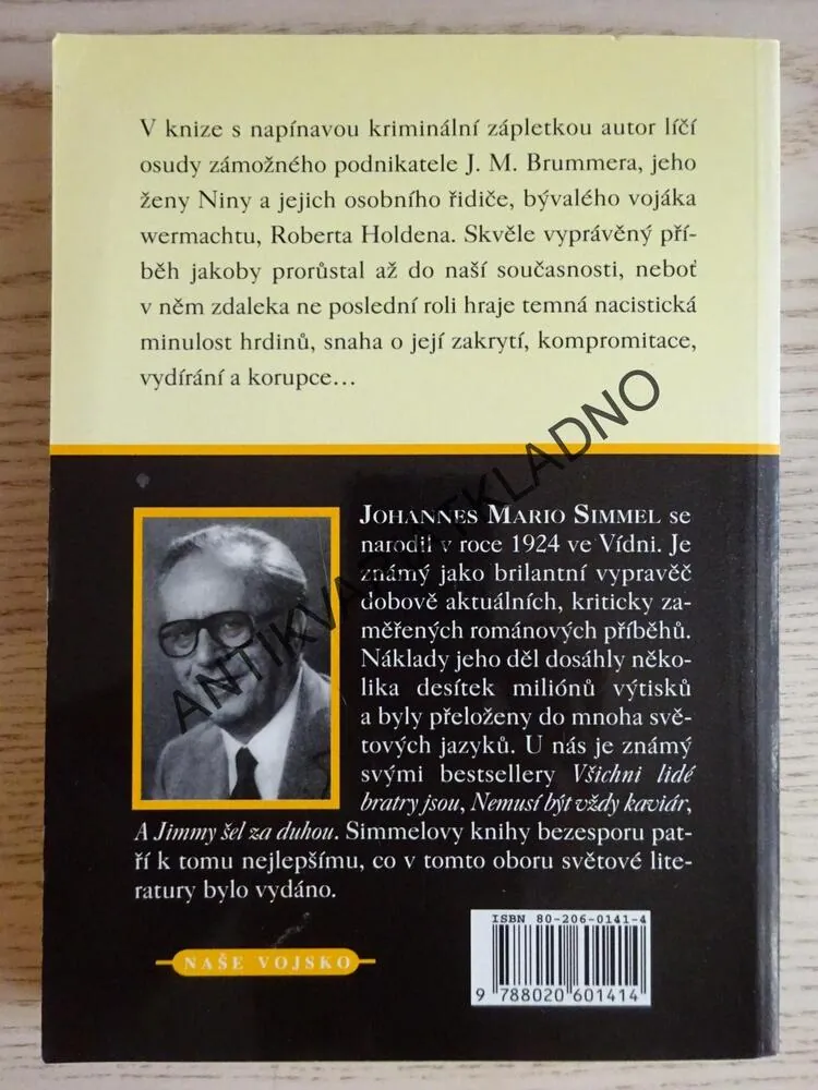 AFÉRA NINY B., JOHANNES MARIO SIMMEL, **an