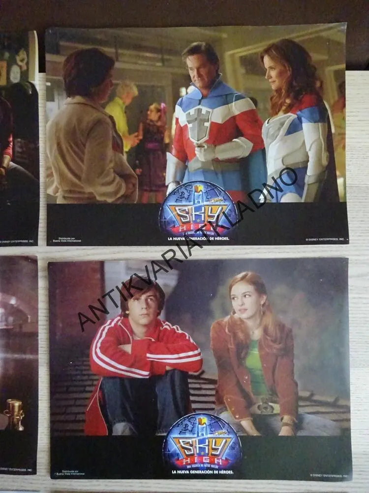 SKY HIGH, ŠKOLA SUPERHRDINŮ, ŠPANĚLSKÁ FOTOSKA FILM USA, LOBBY