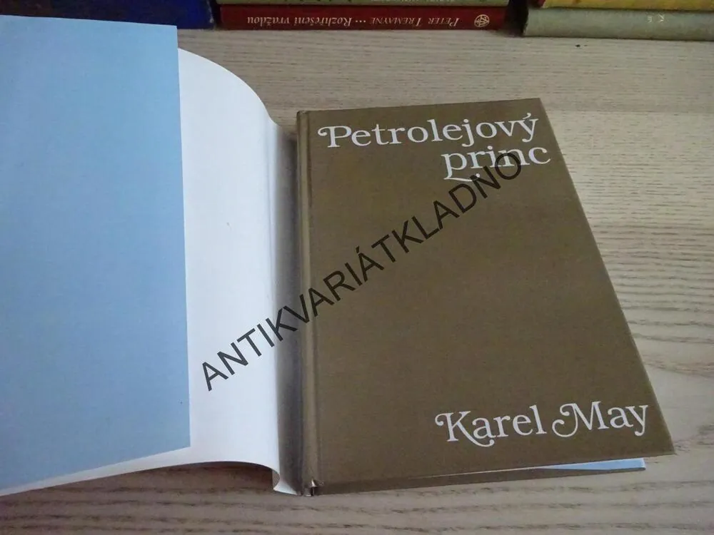 PETROLEJOVÝ PRINC, KAREL MAY, ZDENĚK BURIAN, **an