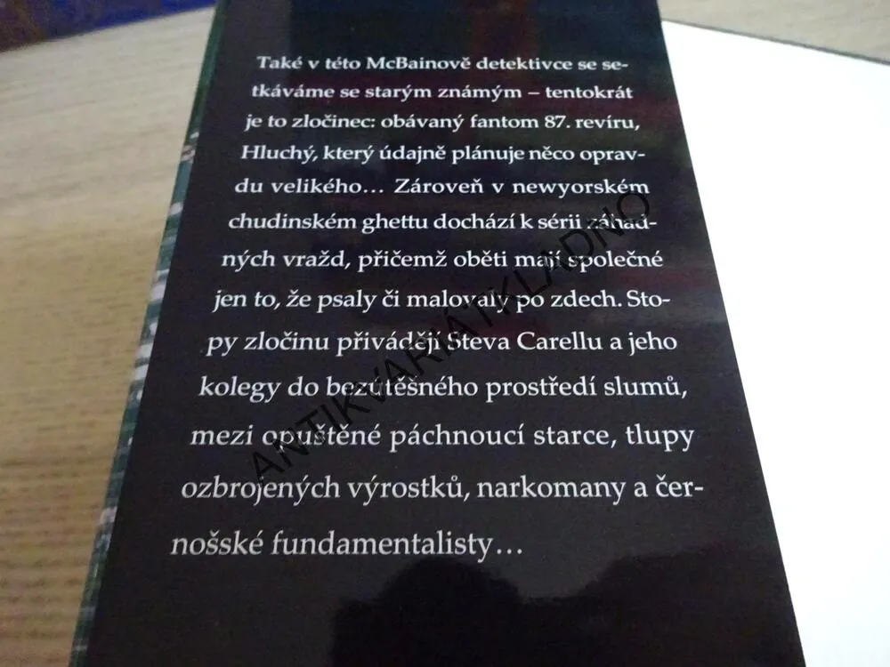 ZLOVOLNOST, ED MCBAIN, **an