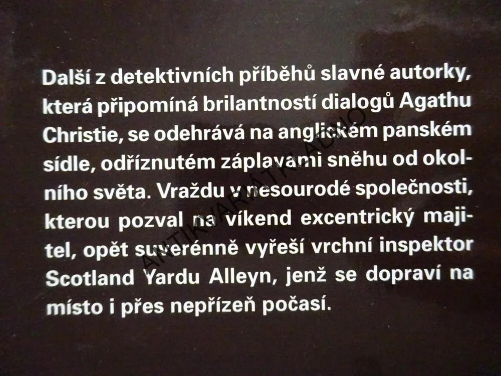 SMRT A TANČÍCÍ SLUHA, NGAIO MARSHOVÁ, **an
