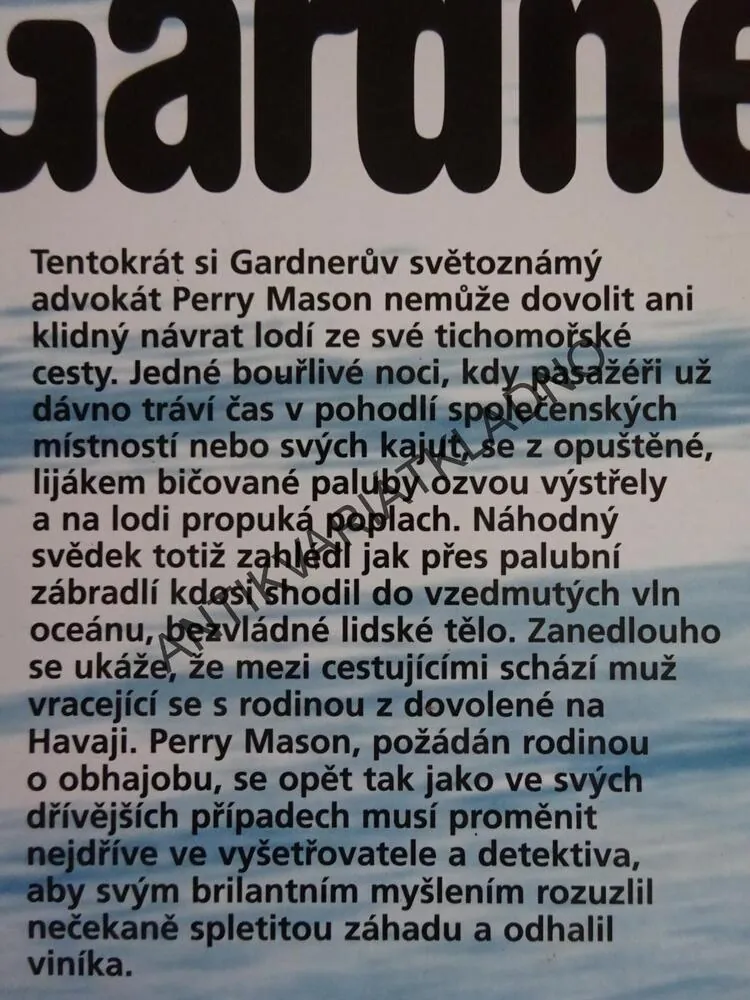 PŘÍPAD ZAMĚNĚNÉ TVÁŘE, ERLE STANLEY GARDNER, **an