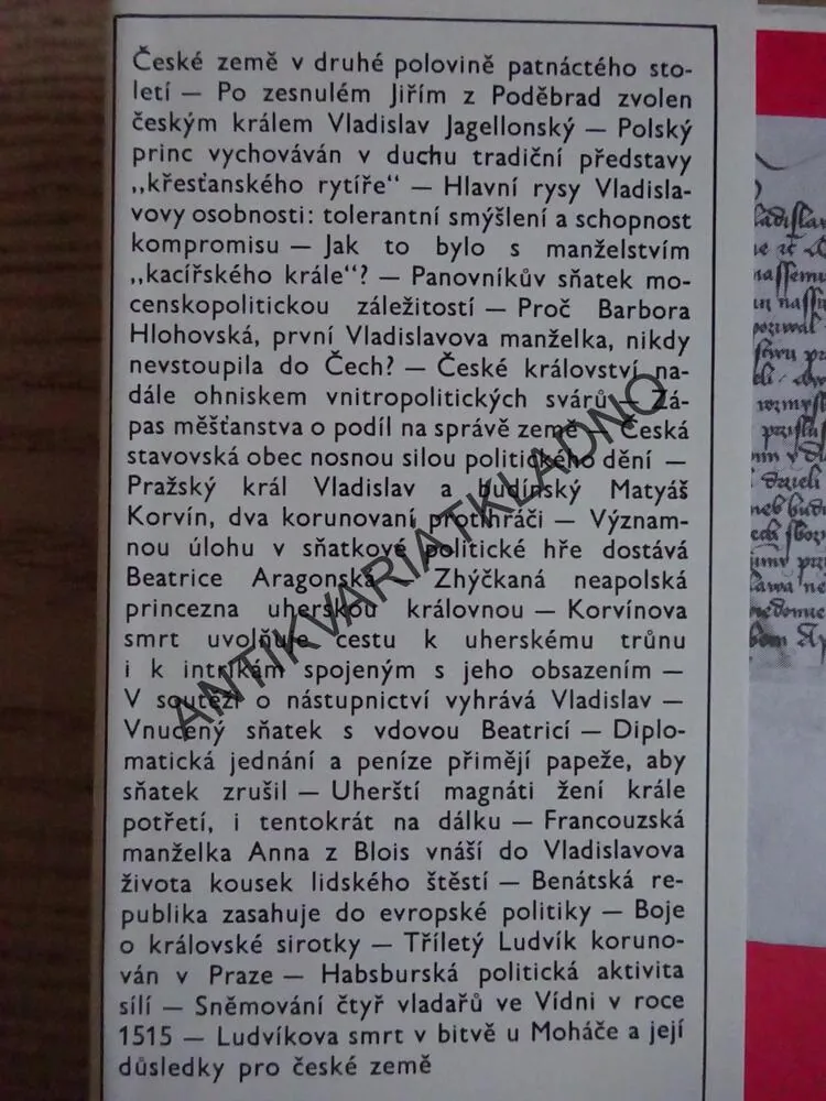 TŘI ŽENY KRÁLE VLADISLAVA, JOSEF MACEK, **an