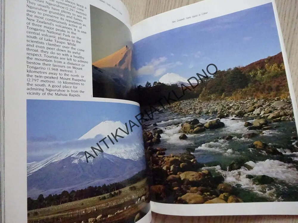 NEW ZEALAND'S NORTH ISLAND IN COLOUR, NOVÝ ZÉLAND, **an