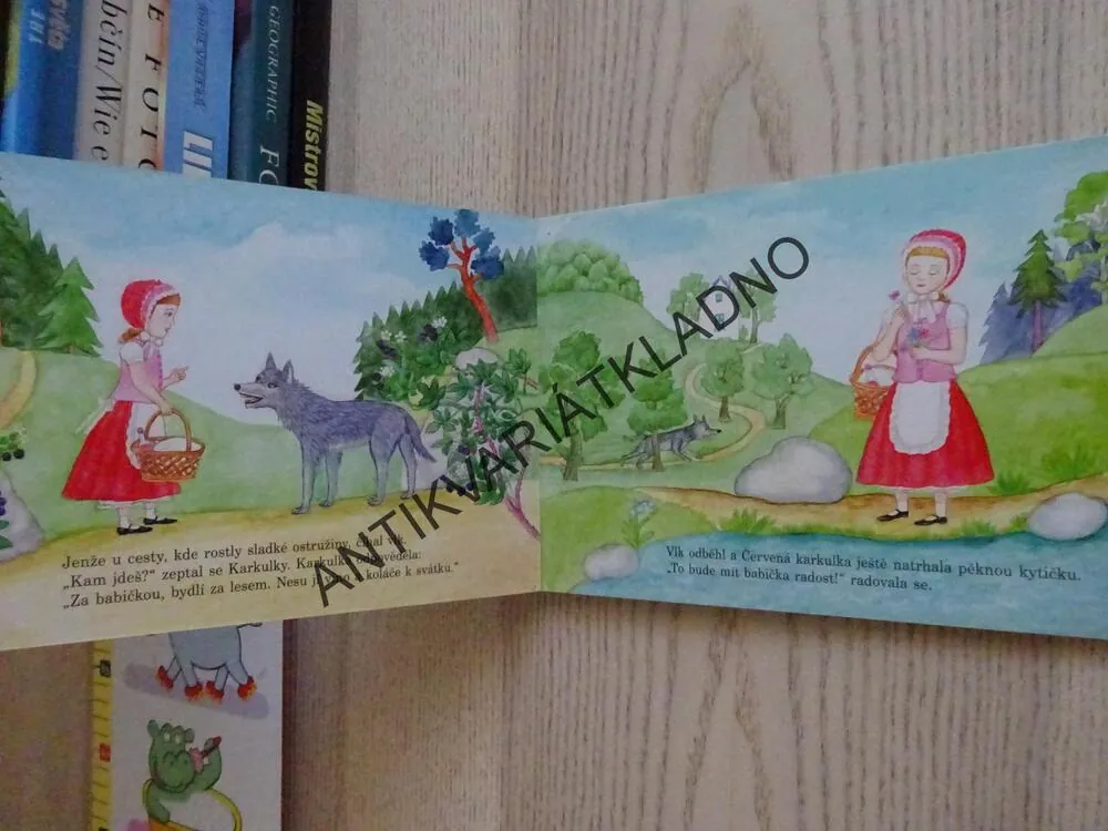 O ČERVENÉ KARKULCE, JANA SEMELKOVÁ, JARMILA MAREŠOVÁ, **an