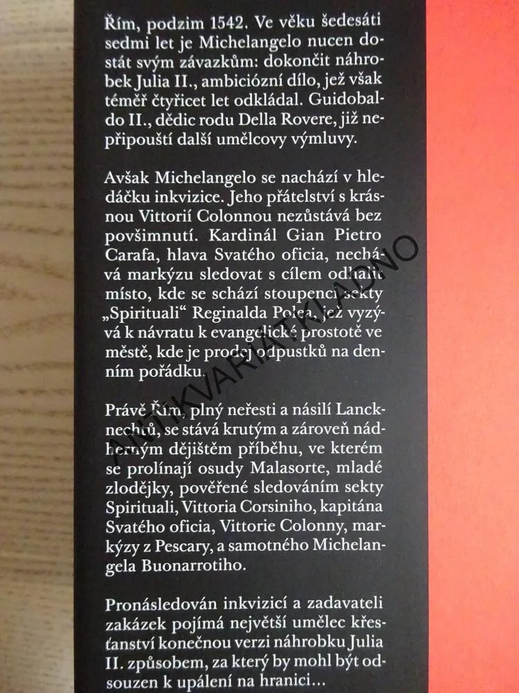 MICHELANGELOVA INKVIZICE, MATTEO STRUKUL, **an
