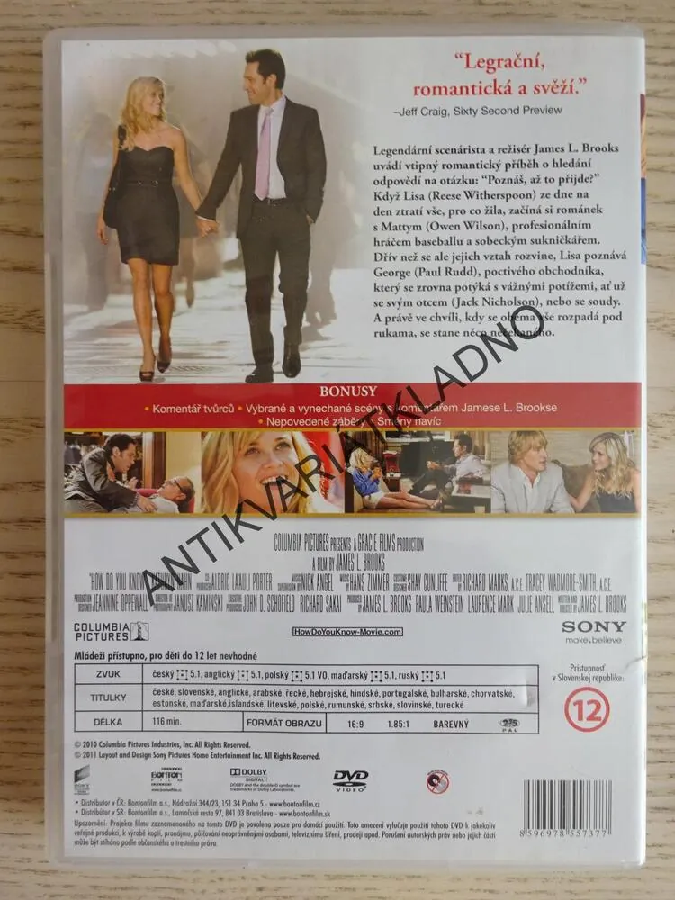 POZNÁŠ, AŽ TO PŘIJDE?, DVD FILM