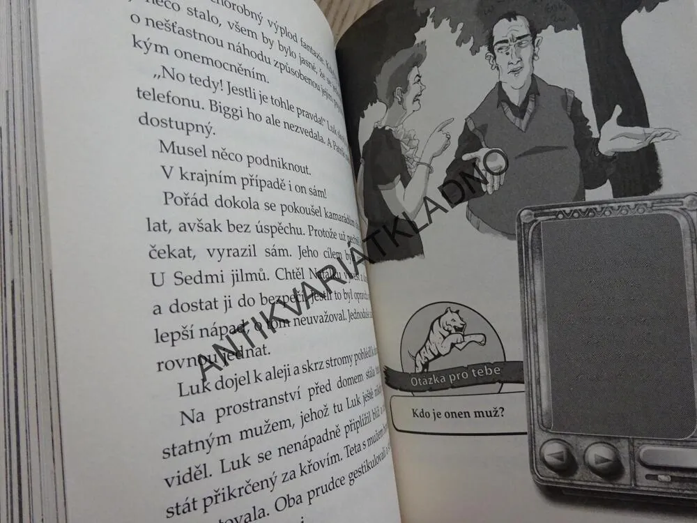 KLUB TYGRŮ, THOMAS BREZINA, ZÁHADNÝ DUCH, CHYBÍ LUPA, **an