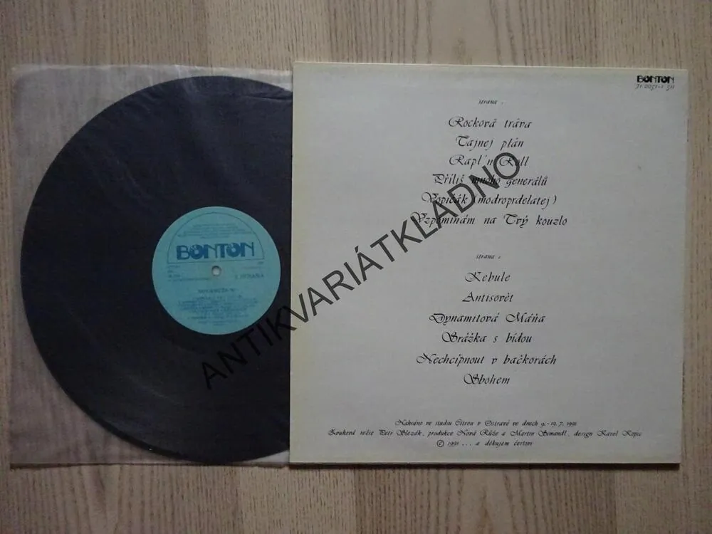 NOVÁ RŮŽE, ´91, LP