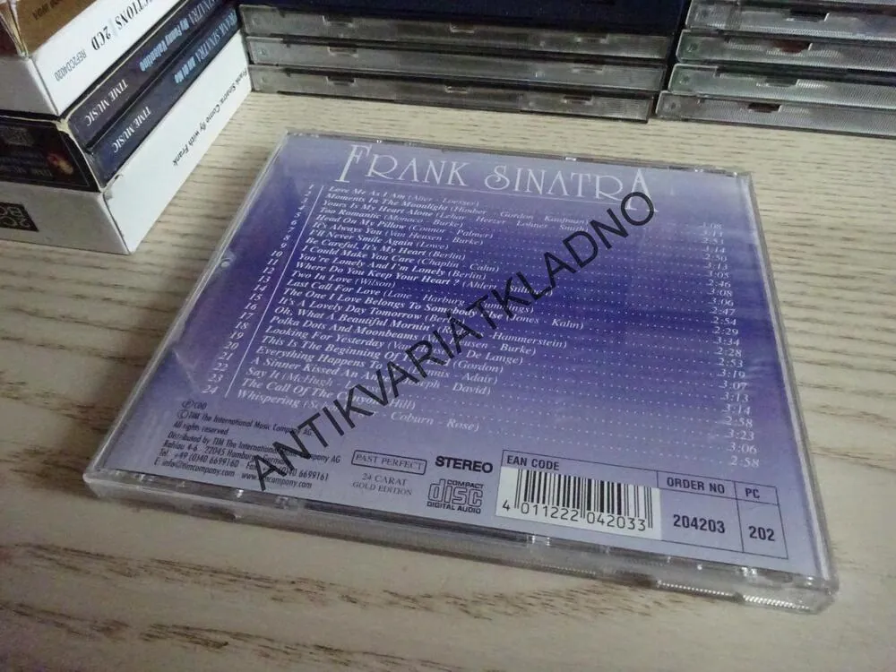LOVE ME AS I AM, FRANK SINATRA, CD HUDBA