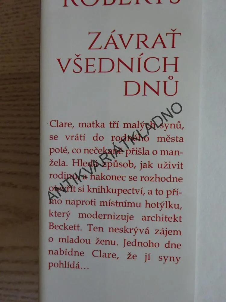 ZÁVRAŤ VŠEDNÍCH DNŮ, NORA ROBERTS, **an