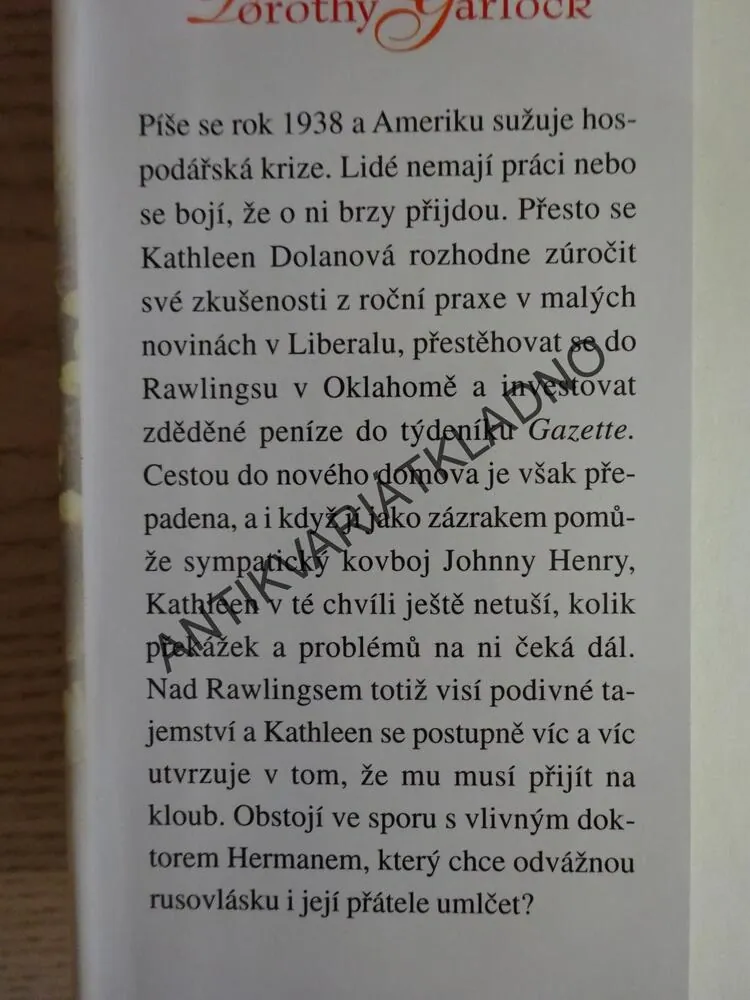 ZE SRDCE, DOROTHY GARLOCK, **an