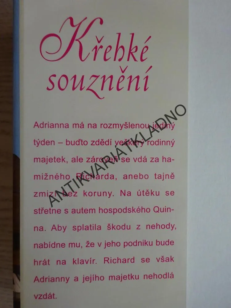 KŘEHKÉ SOUZNĚNÍ, DOROTHY GARLOCK, **an