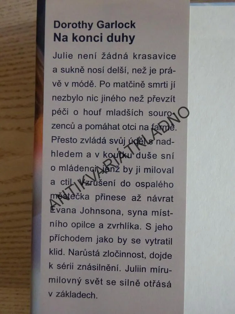 NA KONCI DUHY, DOROTHY GARLOCK, **an