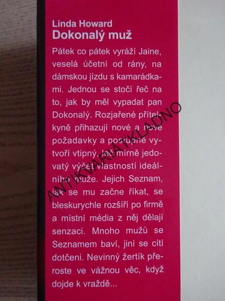 DOKONALÝ MUŽ, LINDA HOWARD, **an