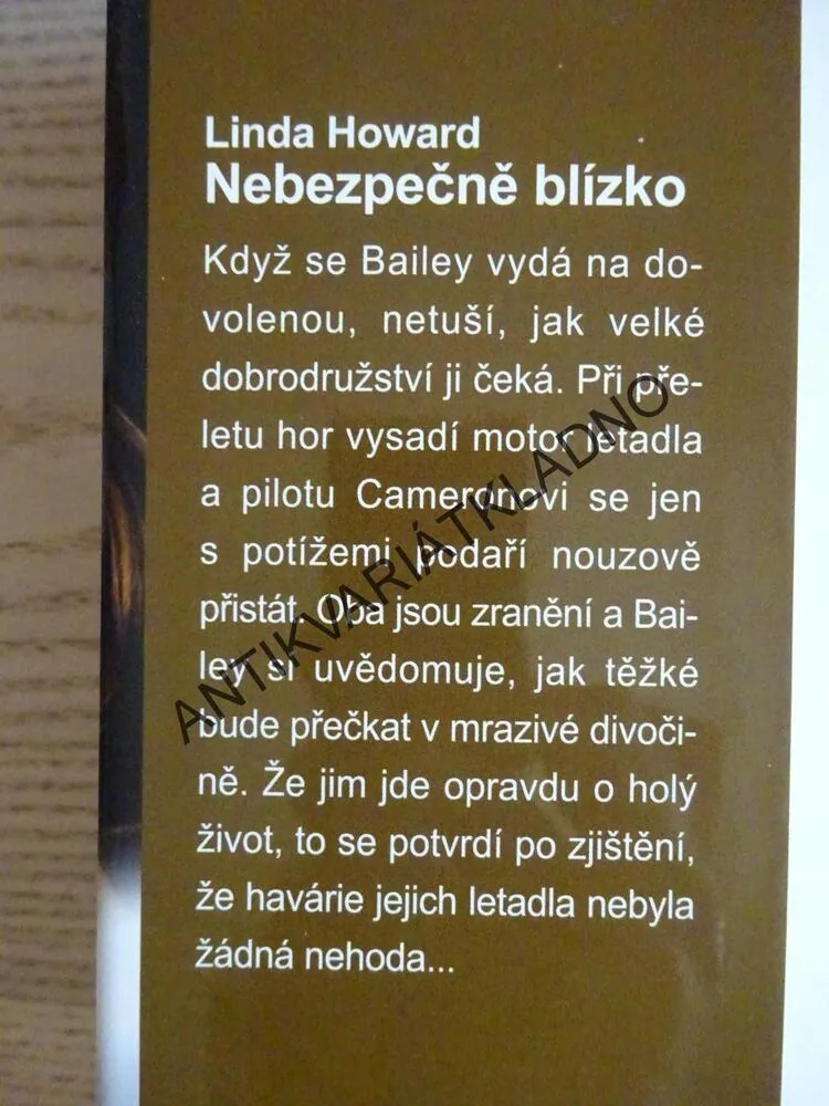 NEBEZPEČNĚ BLÍZKO, LINDA HOWARD, **an