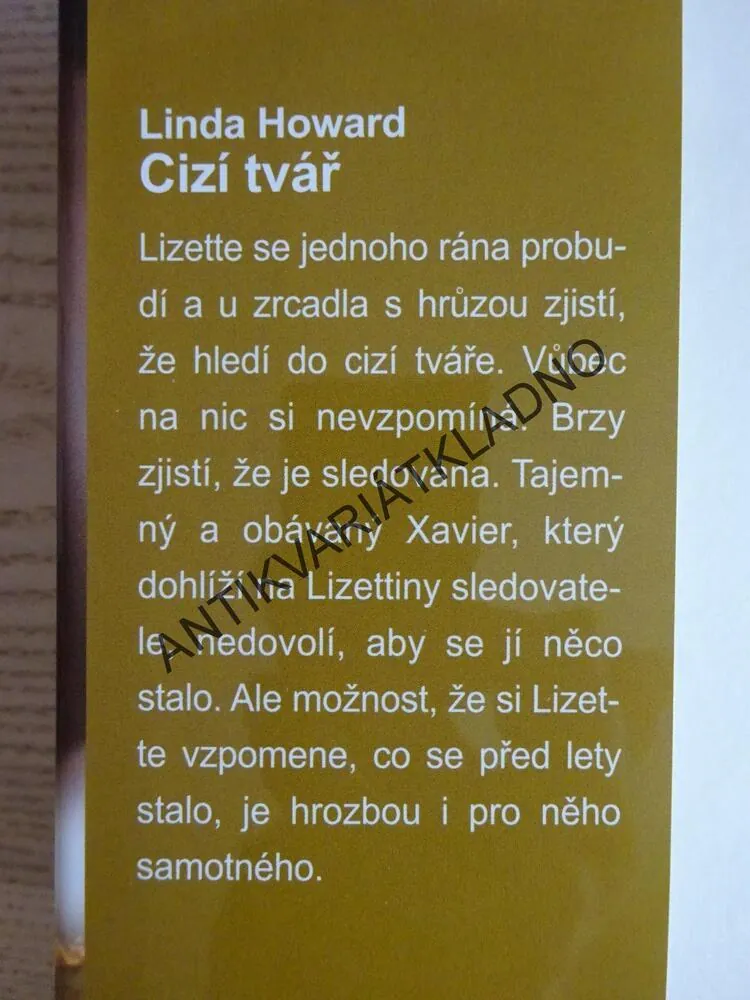CIZÍ TVÁŘ, LINDA HOWARD, **an