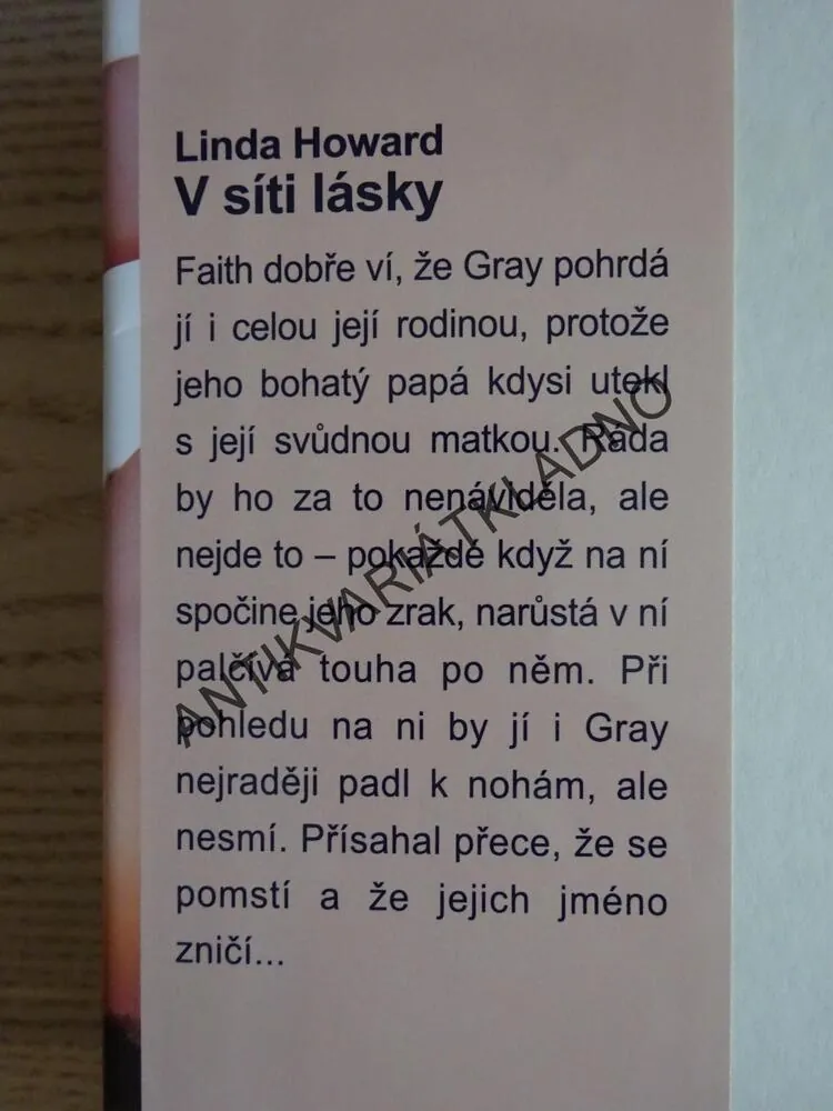 V SÍTI LÁSKY, LINDA HOWARD, **an