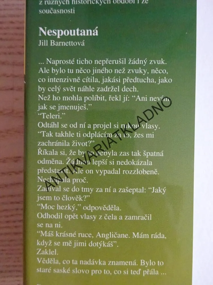NESPOUTANÁ, JILL BARNETTOVÁ, **an