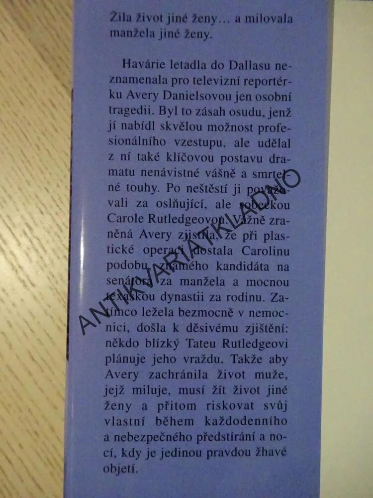 NEBEZPEČNÁ PODOBA, SANDRA BROWN, **an