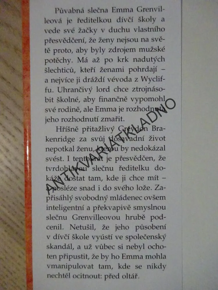 SKANDÁL, SUZANNE ENOCH, **an