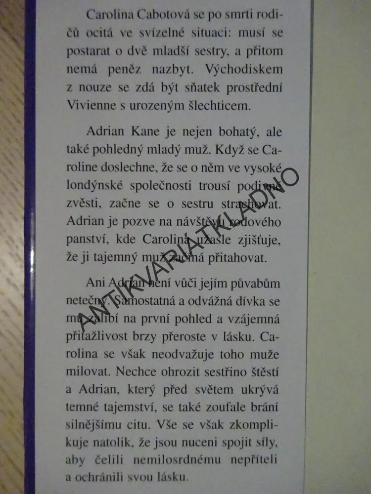 MILENEC Z TEMNOT, TERESA MEDEIROS, **an