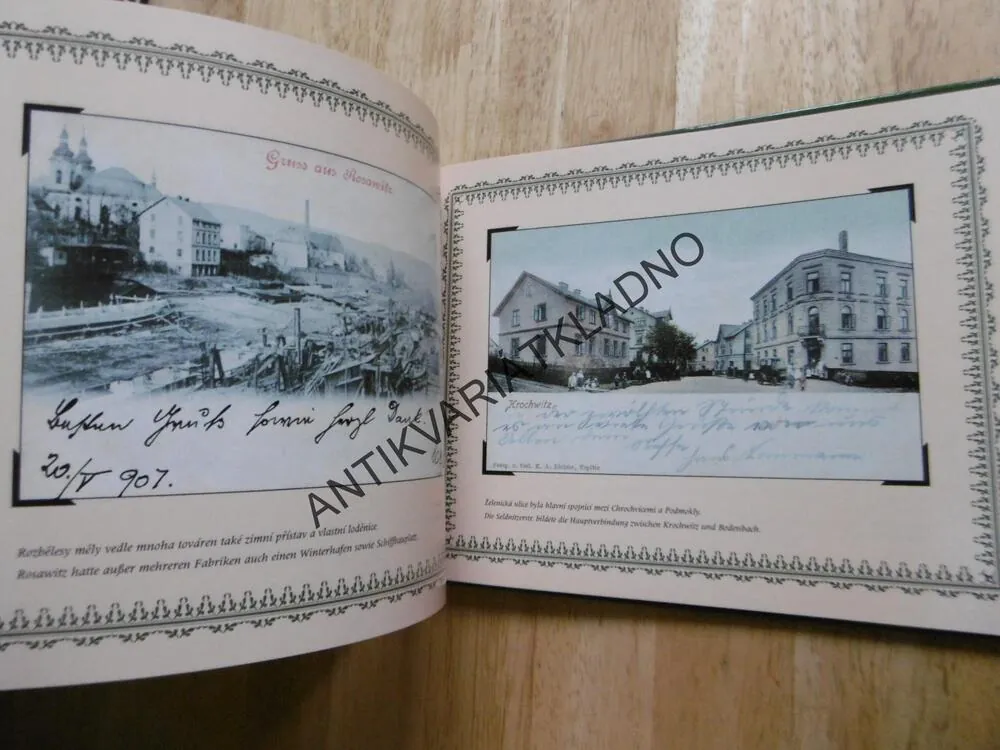 POHLED DO HISTORIE, DĚČÍN,PODMOKLY A OKOLÍ, ČESKO NĚMECKY