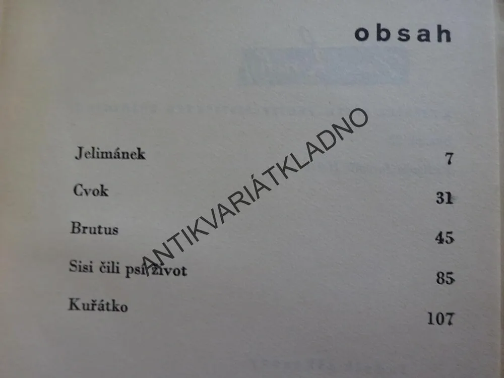PSÍ ŽIVOT, LUDVÍK AŠKENAZY, **an