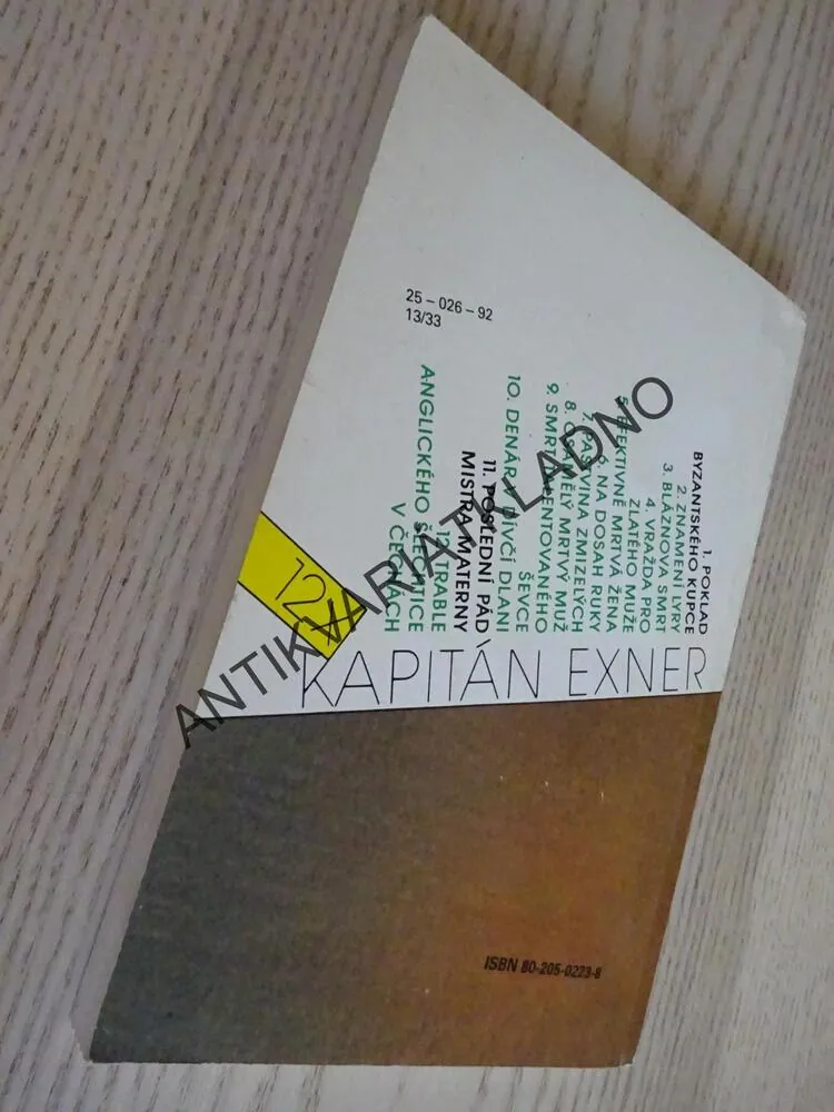 DENÁR V DÍVČÍ DLANI, VÁCLAV ERBEN, **an
