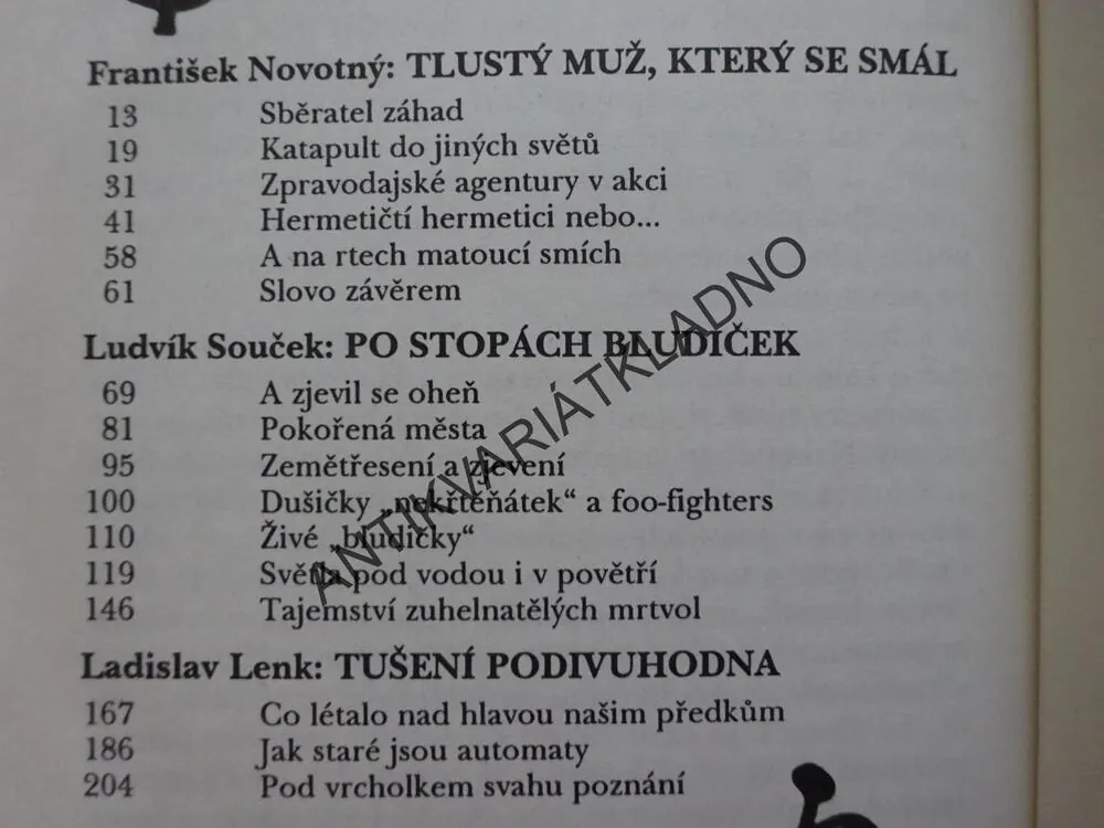 TUŠENÍ SVĚTLA, PO STOPÁCH BLUDIČEK, LUDVÍK SOUČEK, **an