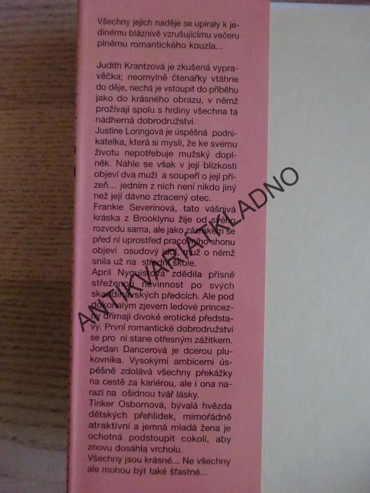 JARNÍ KOLEKCE, JUDITH KRANTZOVÁ, **an